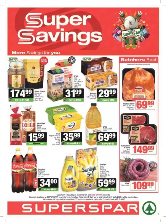 SuperSpar catalogue | Current bargains and offers | 2026-07-08T00:00:00.000Z - 2026-07-21T00:00:00.000Z