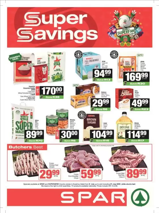SuperSpar catalogue | Great offer for bargain hunters | 2026-07-08T00:00:00.000Z - 2026-07-21T00:00:00.000Z