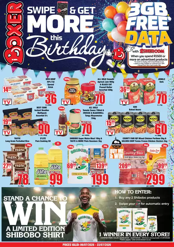 Boxer catalogue in Modimolle | WC July MM | 2026-07-09T00:00:00.000Z - 2026-07-22T00:00:00.000Z