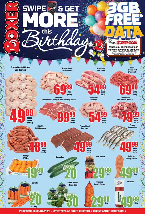 Boxer catalogue in Modimolle | EC July MM Special Stores | 2026-07-09T00:00:00.000Z - 2026-07-22T00:00:00.000Z