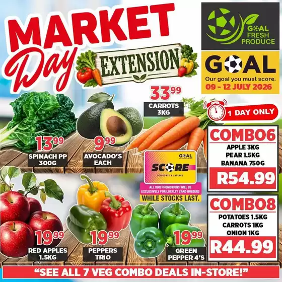 Goal Supermarket catalogue in | Top deals for all customers | 2026-07-09T00:00:00.000Z - 2026-07-12T00:00:00.000Z