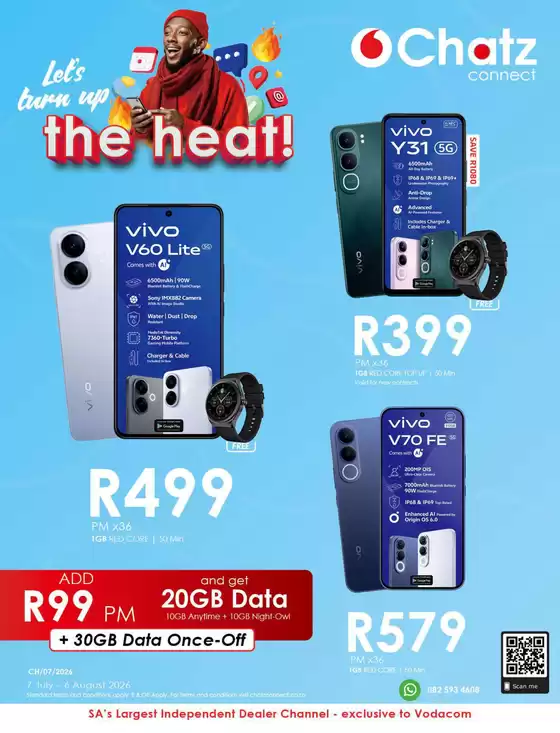Chatz Connect catalogue in Krugersdorp | Let's Turn Up The Heat! | 2026-07-13T00:00:00.000Z - 2026-08-06T00:00:00.000Z