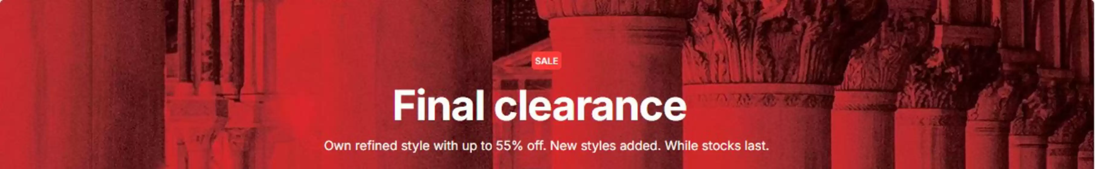 Fabiani catalogue in Nigel | Final clearance | 2026-07-13T00:00:00.000Z - 2026-07-27T00:00:00.000Z