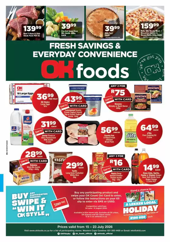 OK Foods catalogue in Bochum | Our best deals for you | 2026-07-15T00:00:00.000Z - 2026-07-23T00:00:00.000Z