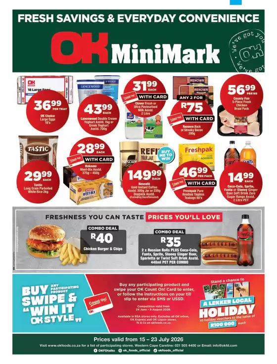 OK MiniMark catalogue in Groblersdal | Great discounts on selected products | 2026-07-15T00:00:00.000Z - 2026-07-23T00:00:00.000Z