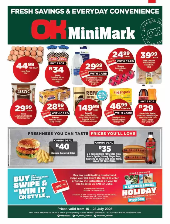 OK MiniMark catalogue in Groblersdal | Exclusive deals and bargains | 2026-07-15T00:00:00.000Z - 2026-07-23T00:00:00.000Z