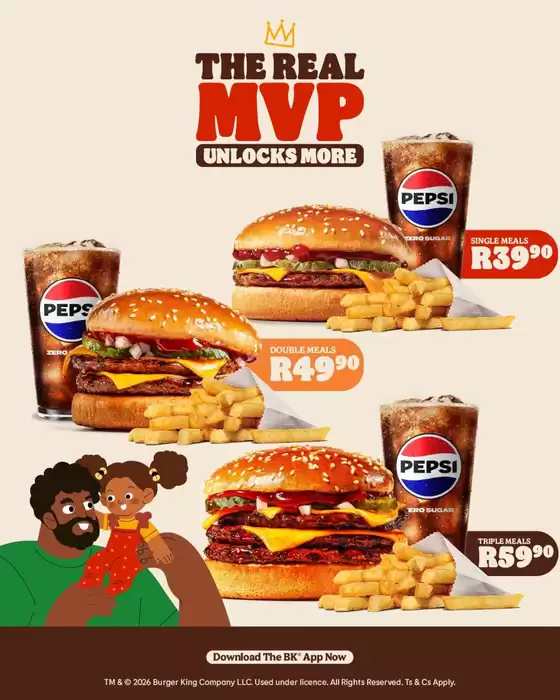 Burger King catalogue | The Real Mvp | 2026-07-16T00:00:00.000Z - 2026-07-30T00:00:00.000Z