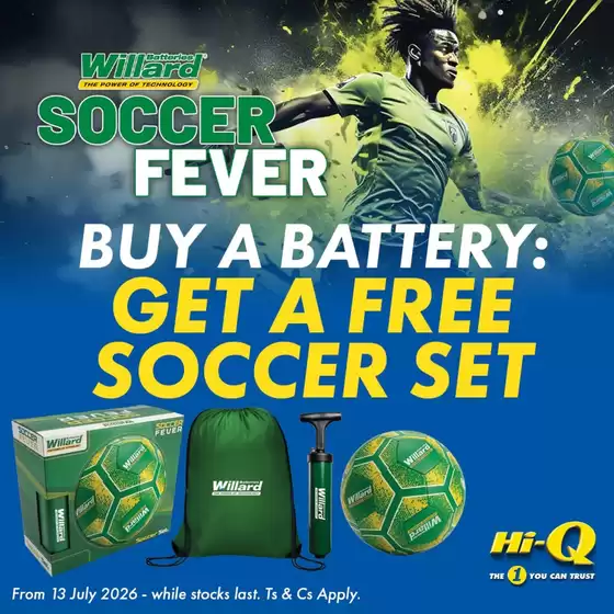Hi-Q catalogue | Soccer Fever | 2026-07-16T00:00:00.000Z - 2026-07-30T00:00:00.000Z
