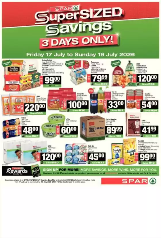 Spar catalogue in  | Discover attractive offers | 2026-07-17T00:00:00.000Z - 2026-07-19T00:00:00.000Z