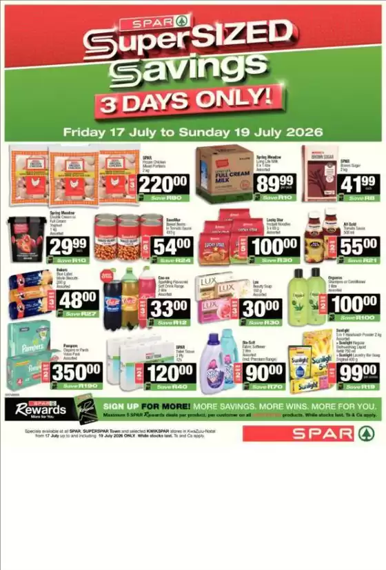 SuperSpar catalogue in  | Current deals and offers | 2026-07-17T00:00:00.000Z - 2026-07-19T00:00:00.000Z