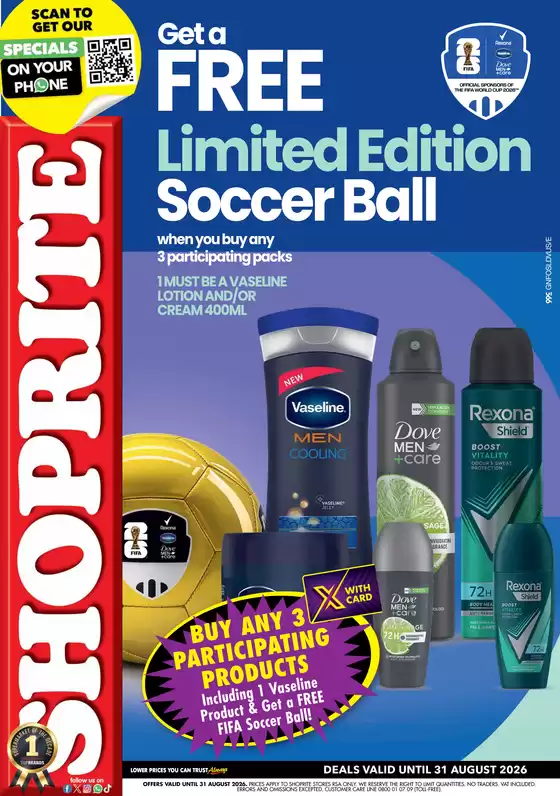 Shoprite catalogue in Montagu | Shoprite Shield Personal Care Promotion Gauteng 15 May - 31 August | 2026-07-04T00:00:00.000Z - 2026-08-31T00:00:00.000Z