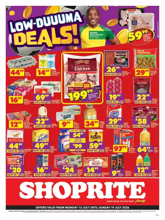 Shoprite catalogue in | Shoprite Low Price Lowduuuma Western Cape 13 July - 19 July | 2026-07-12T00:00:00.000Z - 2026-07-19T00:00:00.000Z