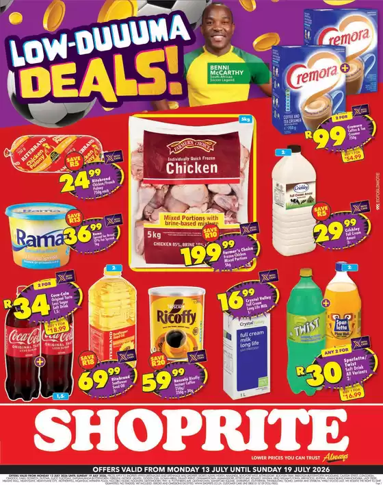 Shoprite catalogue in | Shoprite Low Price Lowduuuma Eastern Cape 13 July - 19 July | 2026-07-12T00:00:00.000Z - 2026-07-19T00:00:00.000Z
