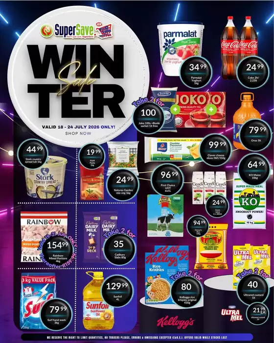 Super Save catalogue | Attractive special offers for everyone | 2026-07-18T00:00:00.000Z - 2026-07-24T00:00:00.000Z