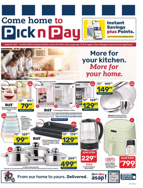Pick n Pay catalogue | Pick n Pay Kitchen Carnival Specials | 2026-07-20T00:00:00.000Z - 2026-08-10T00:00:00.000Z