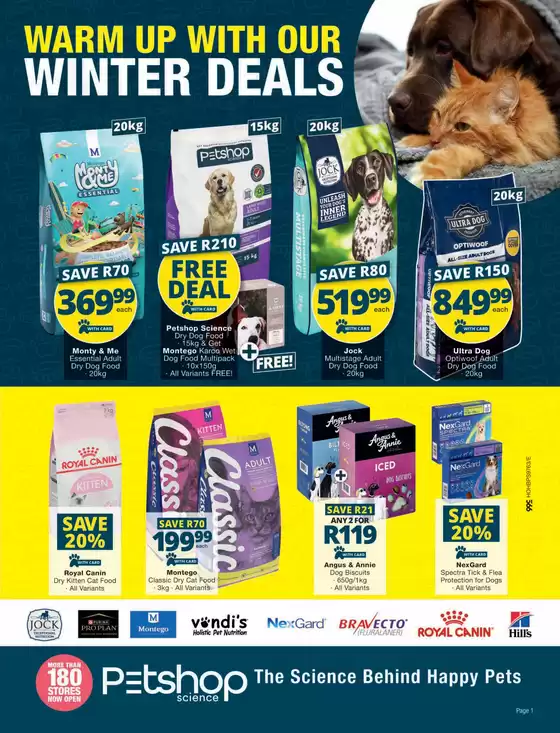 Checkers Hyper catalogue in Bophelong | Petshop Science Winter Deals 20 July - 2 August | 2026-07-19T00:00:00.000Z - 2026-08-02T00:00:00.000Z