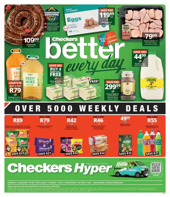 Checkers Hyper catalogue in Bophelong | Our best deals for you | 2026-07-19T00:00:00.000Z - 2026-08-10T00:00:00.000Z