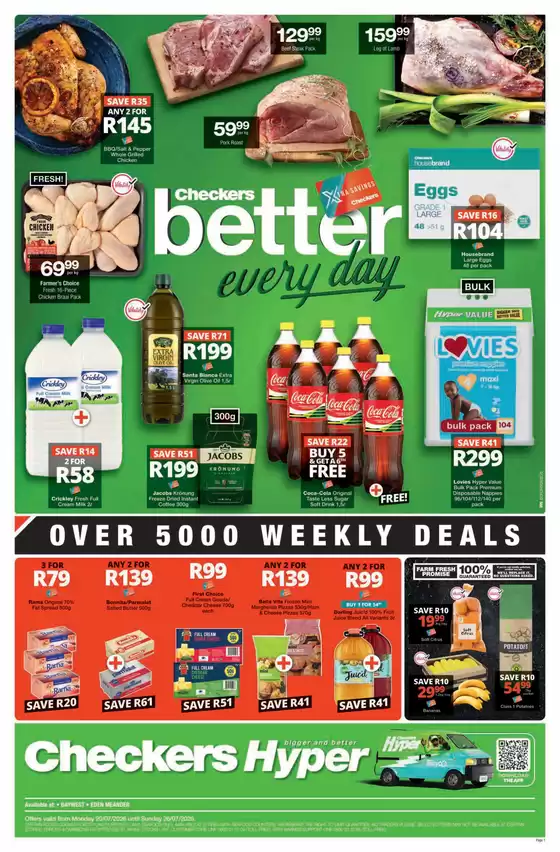 Checkers catalogue in Elliotdale | Checkers Hyper July Month-End Promotion Eastern Cape 20 July - 26 July | 2026-07-19T00:00:00.000Z - 2026-07-26T00:00:00.000Z