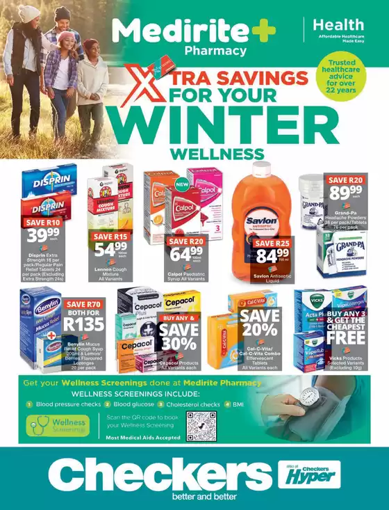 Checkers catalogue in Bophelong | Checkers Medirite July Month-End Promotion 20 July - 10 August | 2026-07-19T00:00:00.000Z - 2026-08-10T00:00:00.000Z