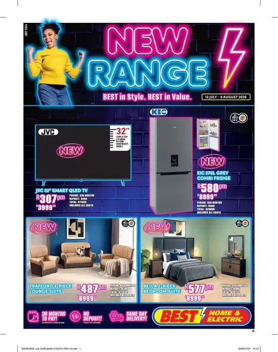 Best Home & Electric catalogue in Lebowakgomo | Leaflet Best Home Electric | 2026-07-13T00:00:00.000Z - 2026-08-09T00:00:00.000Z