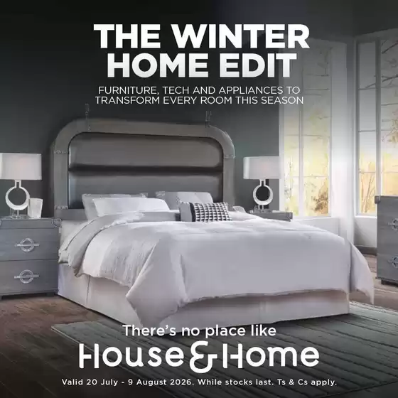 House & Home catalogue in | Current bargains and offers | 2026-07-20T00:00:00.000Z - 2026-08-09T00:00:00.000Z