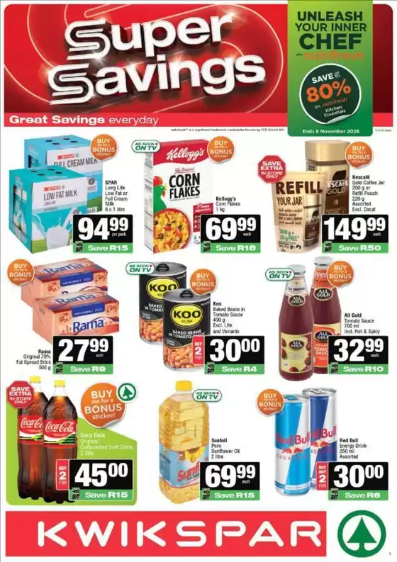 KwikSpar catalogue | Exclusive bargains | 2026-07-22T00:00:00.000Z - 2026-11-08T00:00:00.000Z