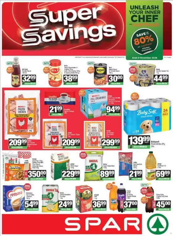 SuperSpar catalogue | Wide range of offers | 2026-07-22T00:00:00.000Z - 2026-11-08T00:00:00.000Z