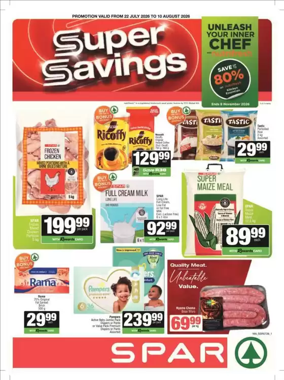 SuperSpar catalogue | Top offers for smart savers | 2026-07-22T00:00:00.000Z - 2026-08-10T00:00:00.000Z