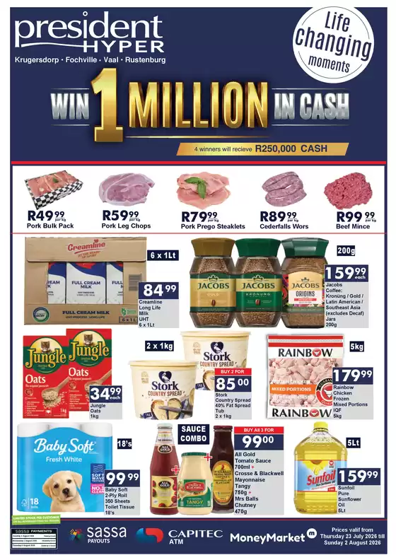 President Hyper catalogue | Win Your Share of R1 Million | 2026-07-23T00:00:00.000Z - 2026-08-02T00:00:00.000Z