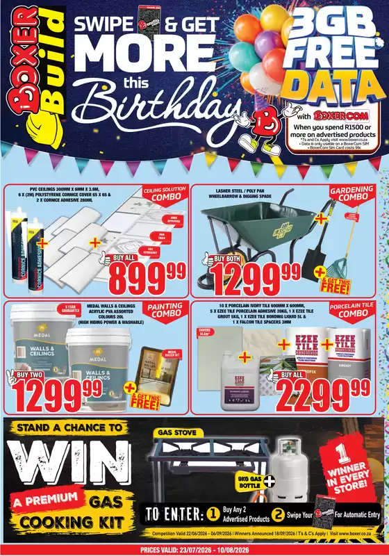 Boxer Build catalogue | KZN July ME Build | 2026-07-23T00:00:00.000Z - 2026-08-10T00:00:00.000Z