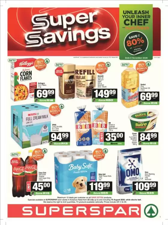 SuperSpar catalogue | Our best bargains | 2026-07-22T00:00:00.000Z - 2026-08-10T00:00:00.000Z