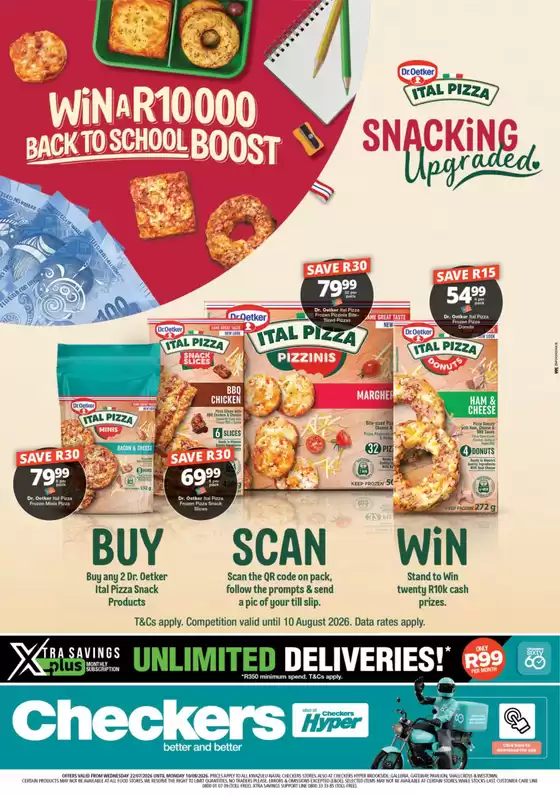 Checkers Hyper catalogue | Checkers Ital Pizza Promotion 22 July - 10 August | 2026-07-21T00:00:00.000Z - 2026-08-10T00:00:00.000Z