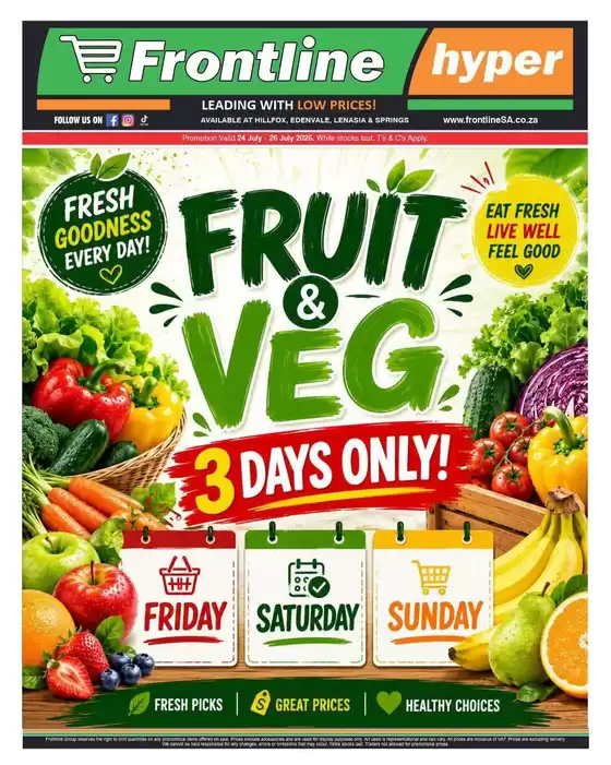 Frontline Hyper catalogue in Alberton | Frontline Hyper weekly specials | 2026-07-24T00:00:00.000Z - 2026-07-26T00:00:00.000Z