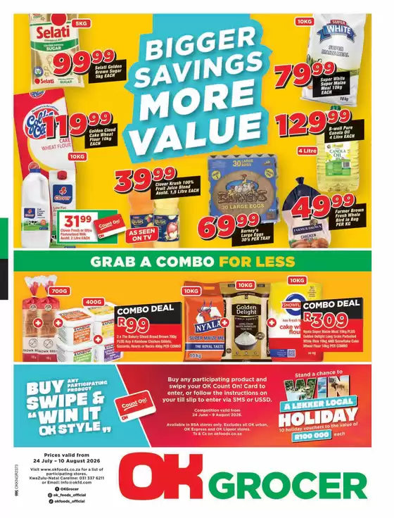 OK Grocer catalogue | Exclusive deals for our customers | 2026-07-24T00:00:00.000Z - 2026-08-10T00:00:00.000Z
