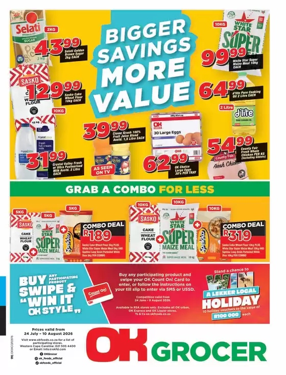 OK Grocer catalogue | Discounts and promotions | 2026-07-24T00:00:00.000Z - 2026-08-10T00:00:00.000Z
