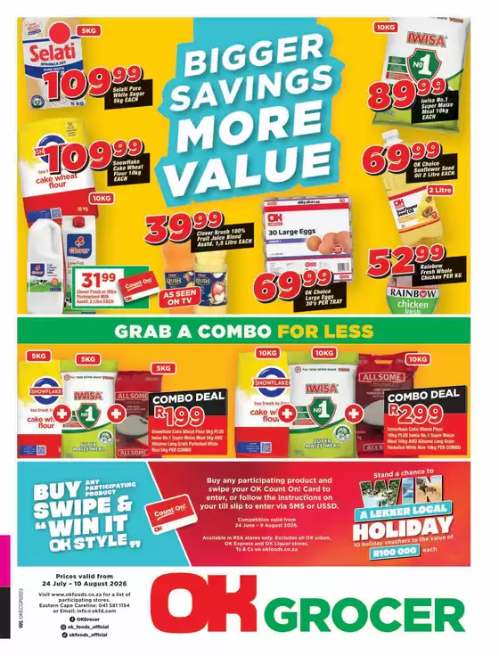 OK Grocer catalogue | Discover attractive offers | 2026-07-24T00:00:00.000Z - 2026-08-10T00:00:00.000Z