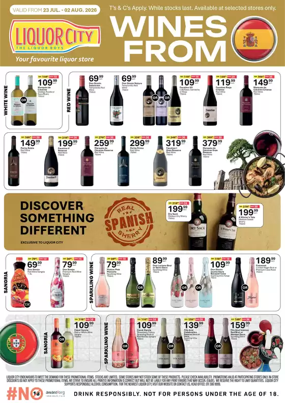 Liquor City catalogue | Promotions Liquor City | 2026-07-23T00:00:00.000Z - 2026-08-02T00:00:00.000Z