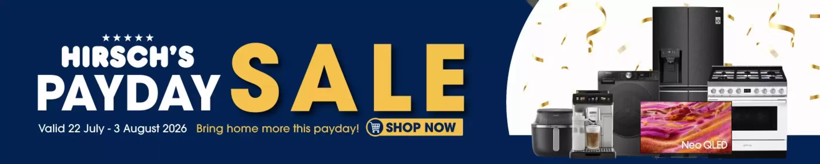 Hirsch's catalogue | Hirsch's Payday Sale | 2026-07-24T00:00:00.000Z - 2026-08-03T00:00:00.000Z