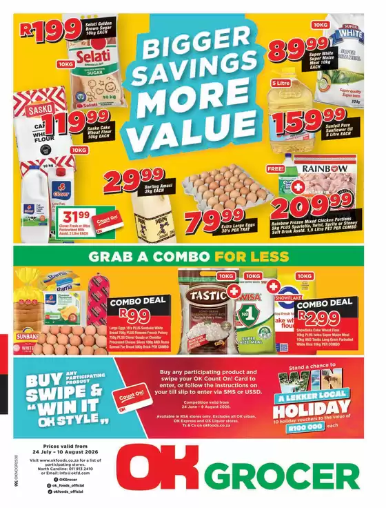 OK Grocer catalogue in Alberton | Our best offers for you | 2026-07-24T00:00:00.000Z - 2026-08-10T00:00:00.000Z
