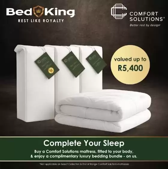 Bed King catalogue | Complete Your Sleep | 2026-07-29T00:00:00.000Z - 2026-08-12T00:00:00.000Z