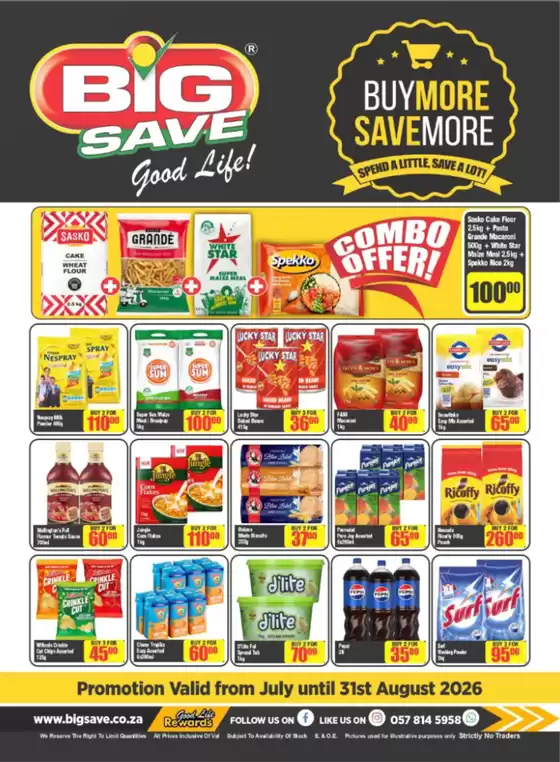 Big Save catalogue | Buy More Save More | 2026-07-29T00:00:00.000Z - 2026-08-31T00:00:00.000Z