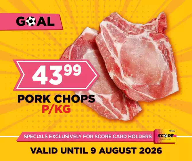 Goal Supermarket catalogue | Current bargains and offers | 2026-07-30T00:00:00.000Z - 2026-08-09T00:00:00.000Z