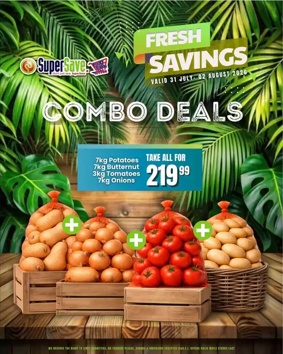 Super Save catalogue in Cape Town | Super Save weekly specials | 2026-07-31T00:00:00.000Z - 2026-08-02T00:00:00.000Z