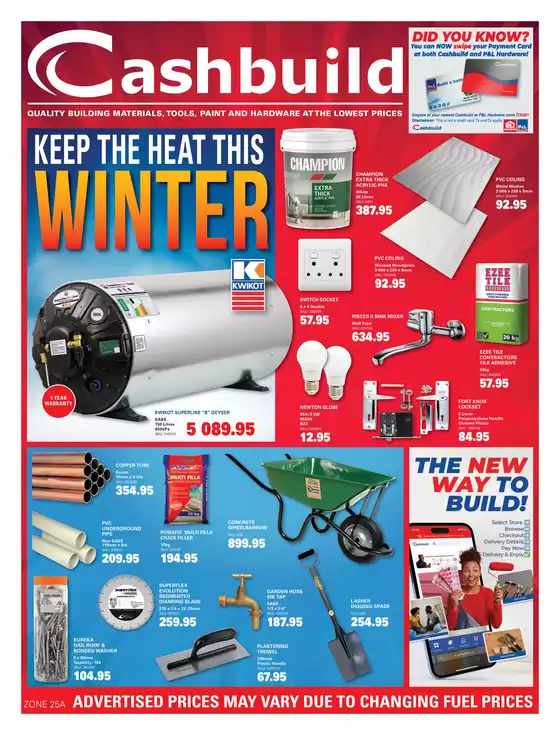 Cashbuild catalogue in Newcastle | Our best offers for you | 2026-07-31T00:00:00.000Z - 2026-08-14T00:00:00.000Z