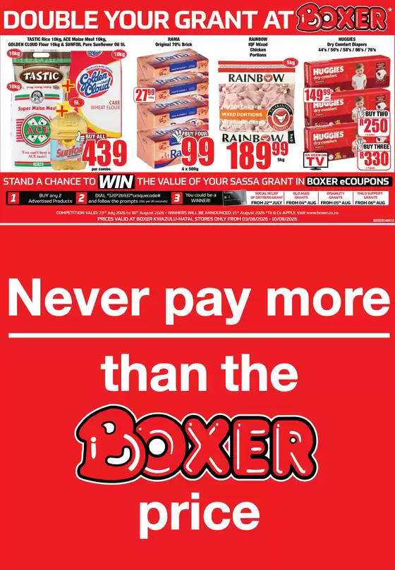 Boxer catalogue in Elim | KZN WEEKLY SPECIALS | 2026-07-23T00:00:00.000Z - 2026-08-10T00:00:00.000Z