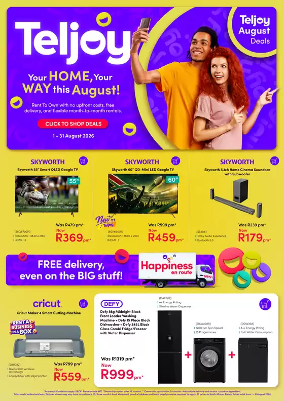 Teljoy catalogue | Teljoy August Deals | 2026-08-03T00:00:00.000Z - 2026-08-31T00:00:00.000Z