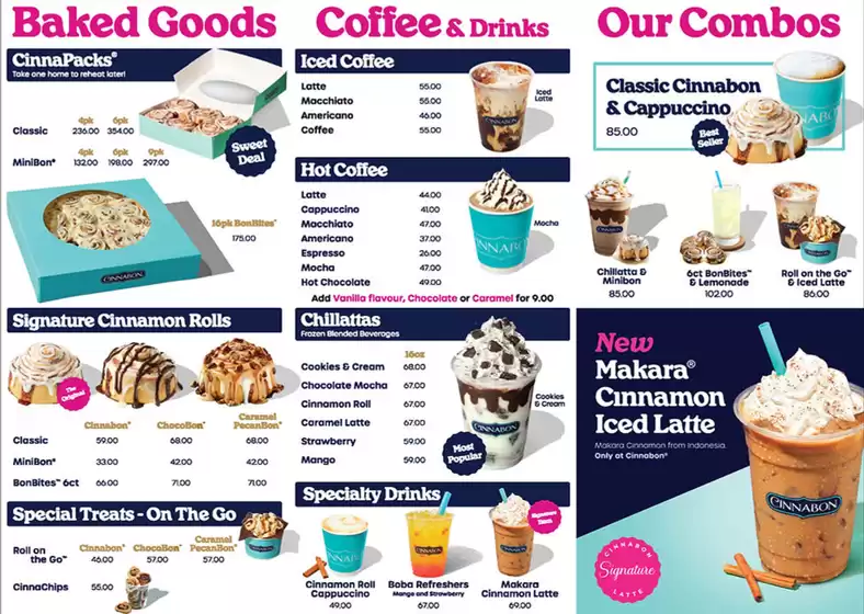 Cinnabon catalogue | Cinnabon Sale | 2026-08-03T00:00:00.000Z - 2026-08-31T00:00:00.000Z