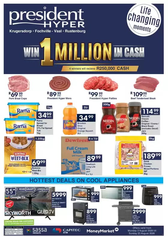 President Hyper catalogue in Pietermaritzburg | Win Your Share of R1 Million | 2026-08-03T00:00:00.000Z - 2026-08-23T00:00:00.000Z
