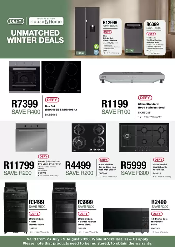 House & Home catalogue in Blue Downs | Exclusive deals and bargains | 2026-07-23T00:00:00.000Z - 2026-08-09T00:00:00.000Z
