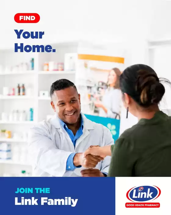 Link Pharmacy catalogue in Hillcrest | New offers to discover | 2026-08-06T00:00:00.000Z - 2026-08-20T00:00:00.000Z
